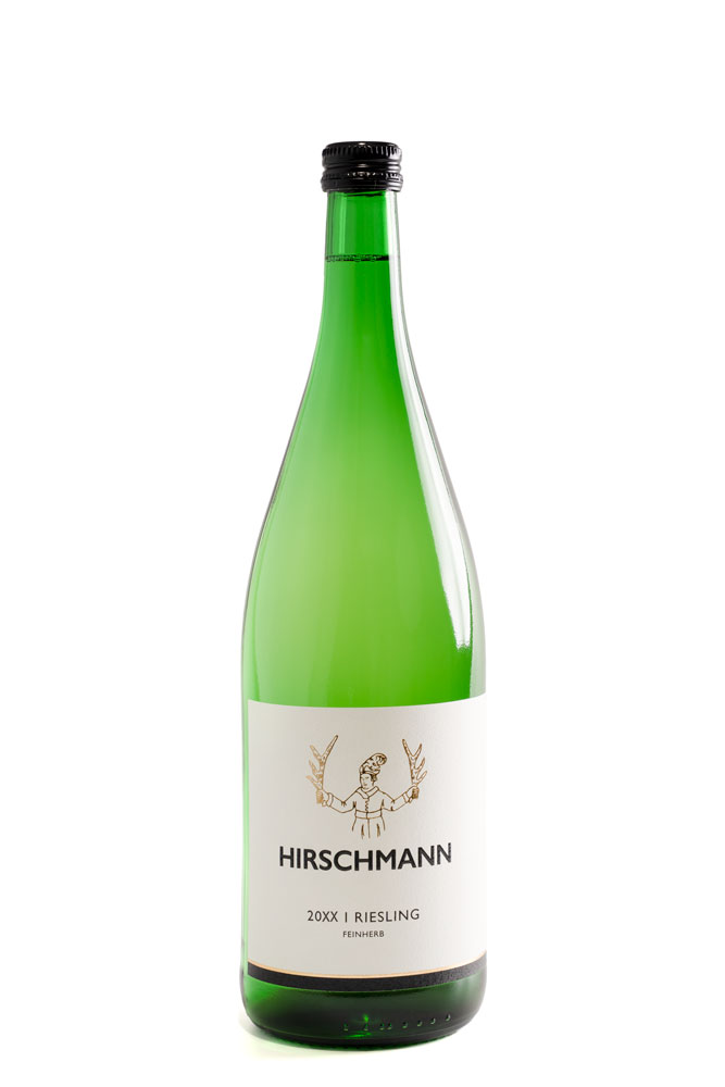 2402 Riesling feinherb Literflasche